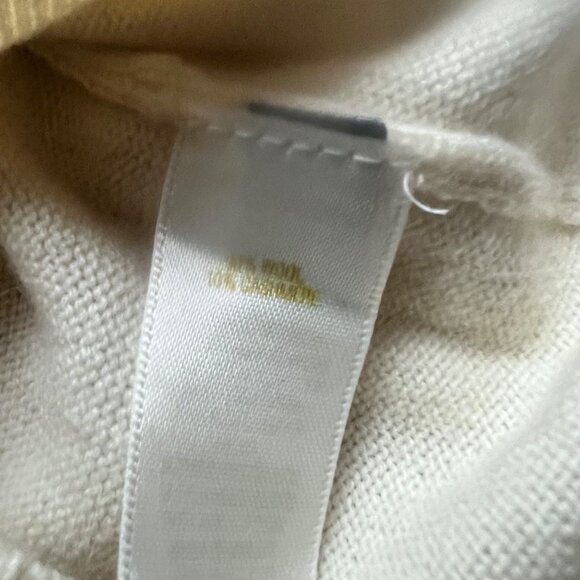 Kate Spade Size S Cream Cashmere Wool Blend Jewel Button Front Cardigan Sweater - Picture 11 of 12